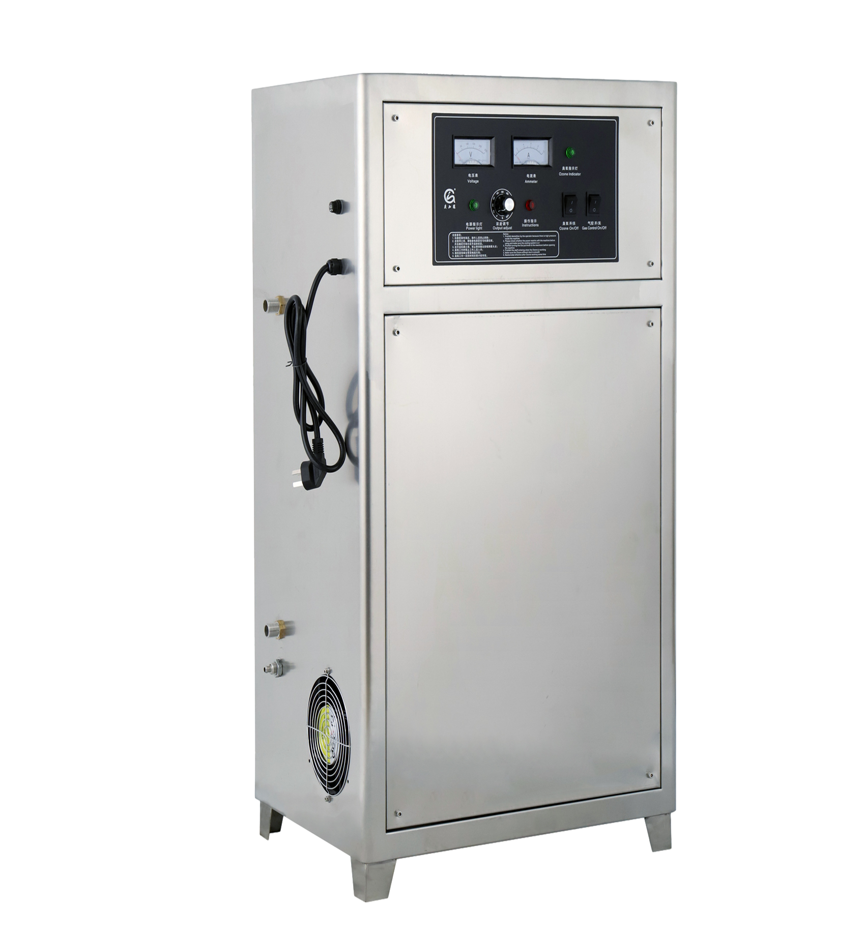 HY-003-30A,30克水冷型臭氧發(fā)生器食品廠加工車(chē)間消毒